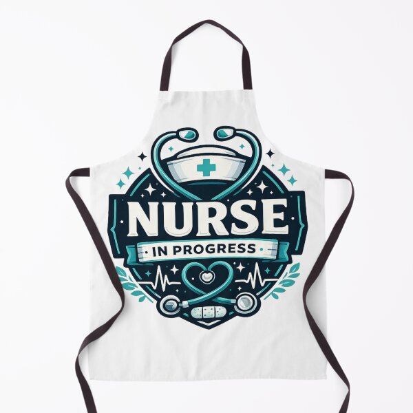Item preview, Nurse In Progress Future Nurse Badge Design designed and sold by CLOUTKULT.