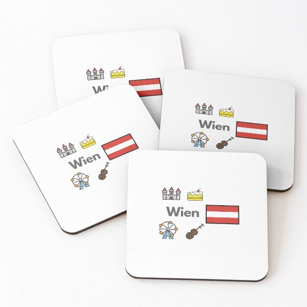 Item preview, Vienna Austria Travel – Music, Coffee & Culture Emoji Design designed and sold by iccdesignsshop.