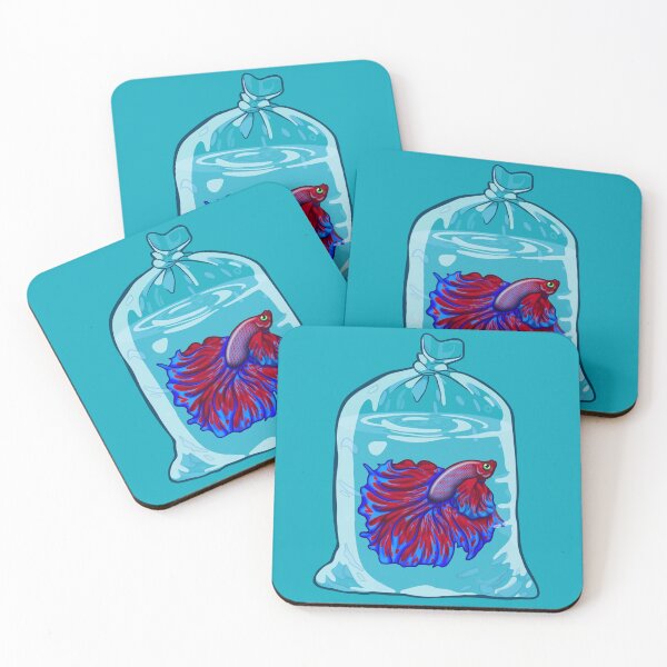 Item preview, More Than a Bag - Betta Fish designed and sold by Wicked Fenfolk.