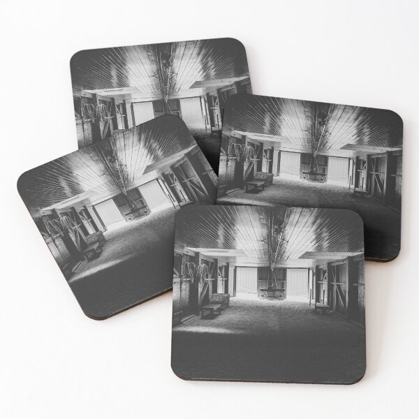 Item preview, Stables, Rancho Los Alamitos in Black and White designed and sold by Douglas E. Welch Design and Photography.