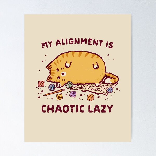 Item preview, Chaotic Lazy designed and sold by kg07.