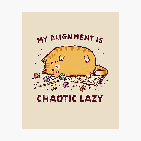 Item preview, Chaotic Lazy designed and sold by kg07.