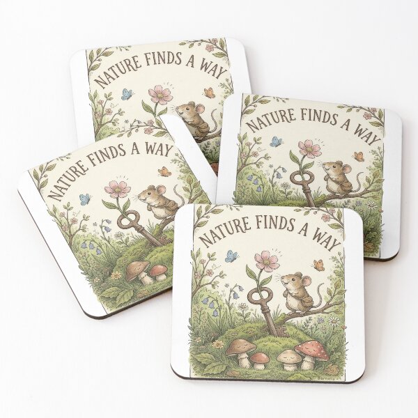 Item preview, Nature finds a Way designed and sold by Birdie and Flynn.