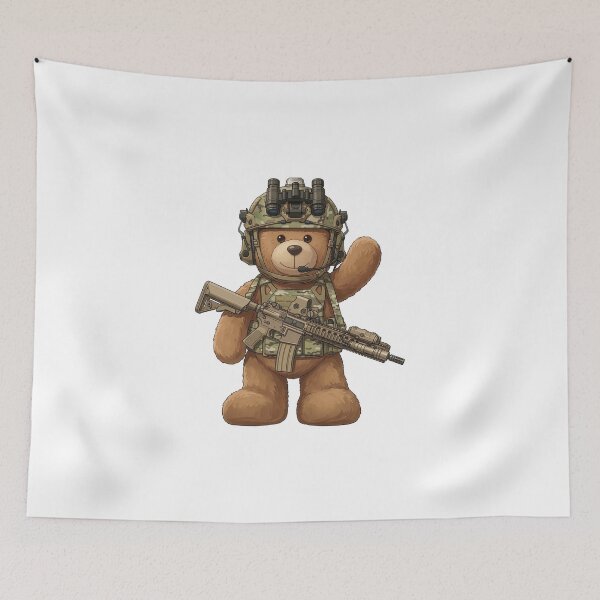 Item preview,  Tactical Teddy Bear designed and sold by RAWLIFEGRAPHIC.