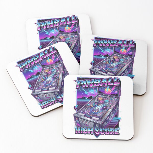 Item preview, Vintage Pinball Wizard Retro 80s Neon Aesthetic Graphic designed and sold by EKHOAISTORE.
