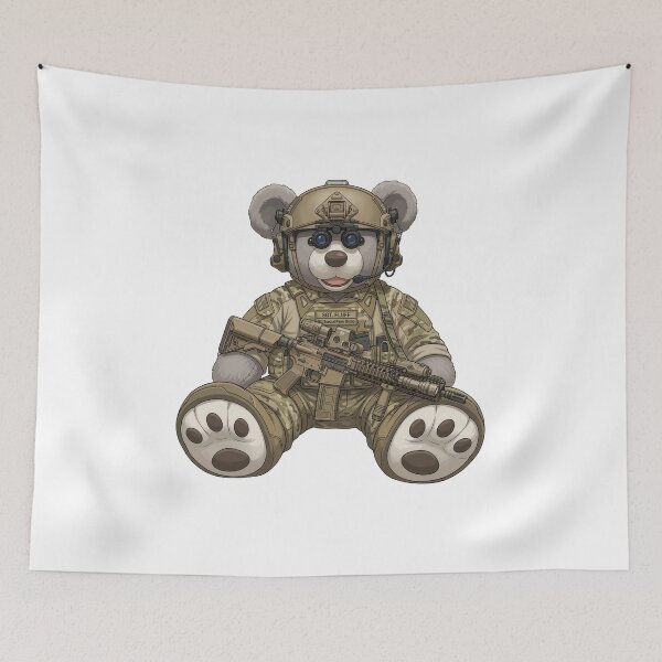 Item preview, Tactical Teddy Bear designed and sold by RAWLIFEGRAPHIC.