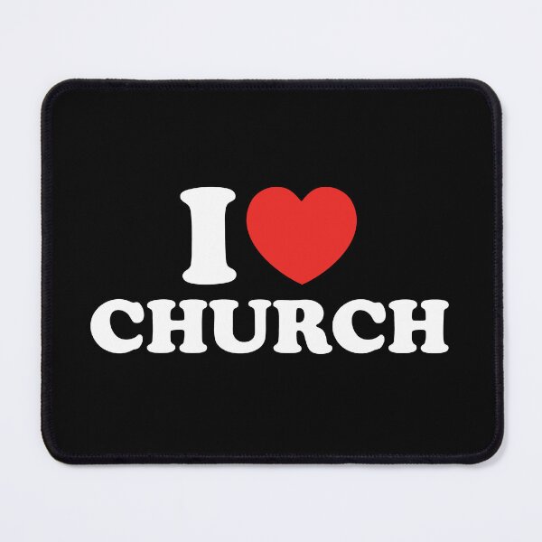Item preview, I Love Church designed and sold by shitpostee.