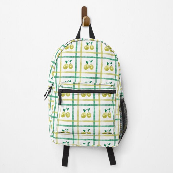 Item preview, Fresh Lemon Pattern On Soft Watercolor Plaid Background designed and sold by EL-Lebedenko.