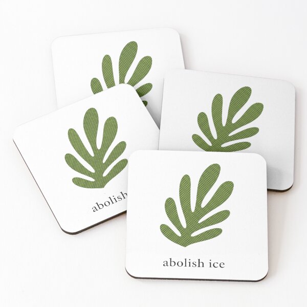 Item preview, Abolish ICE Minimalist Leaf Graphic Design designed and sold by laterkatergator.