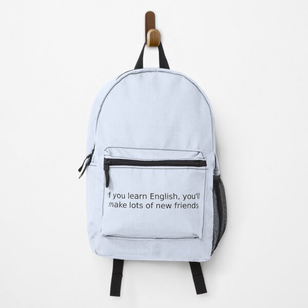 Item preview, If you learn English, you'll make lots of new friends designed and sold by English Learning.
