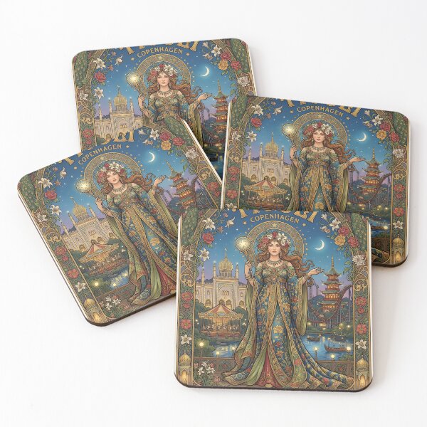 Item preview, Art Nouveau Poster of Tivoli, Copenhagen designed and sold by Robert Lacy.