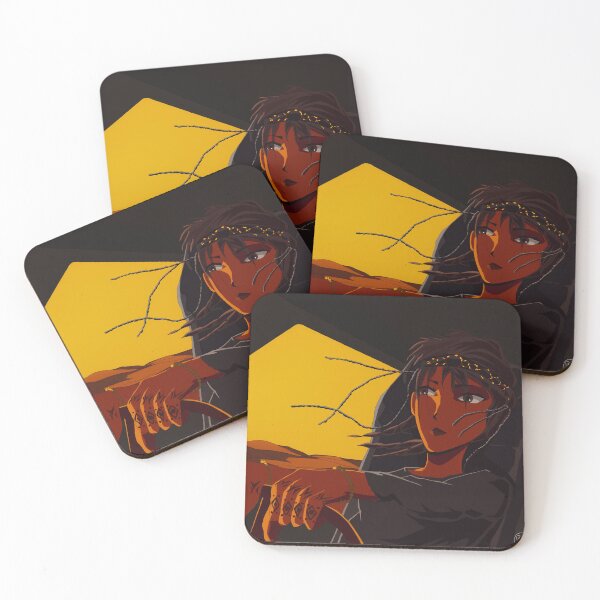 Item preview, Riding in the desert storm : A desert artwork with an anime touch designed and sold by Afachayes.