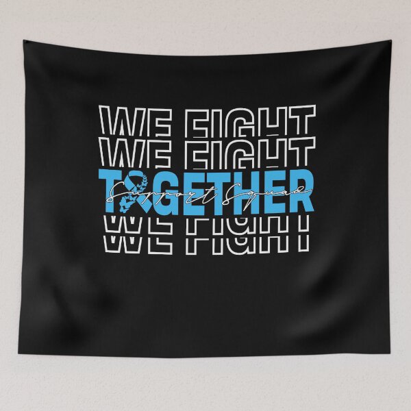 Item preview, Fight Together Blue Ribbon Support Squad designed and sold by KroghDs.