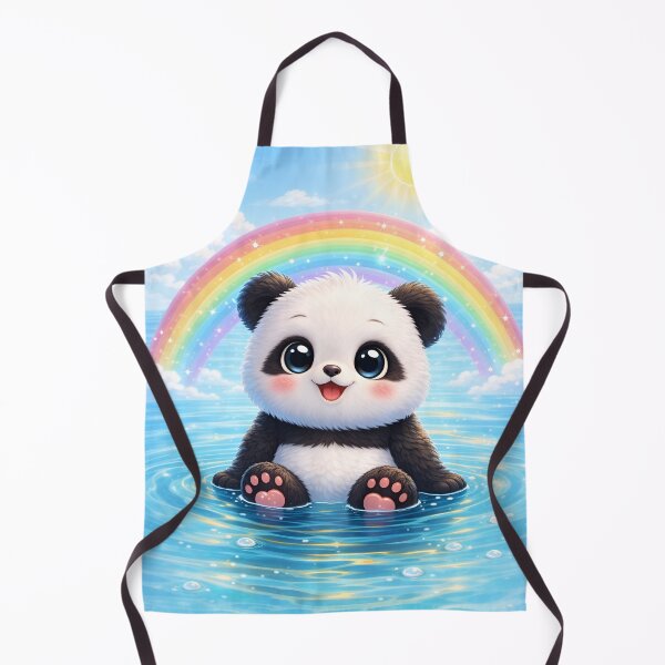 Item preview, Panda with rainbow designed and sold by Jokememe.