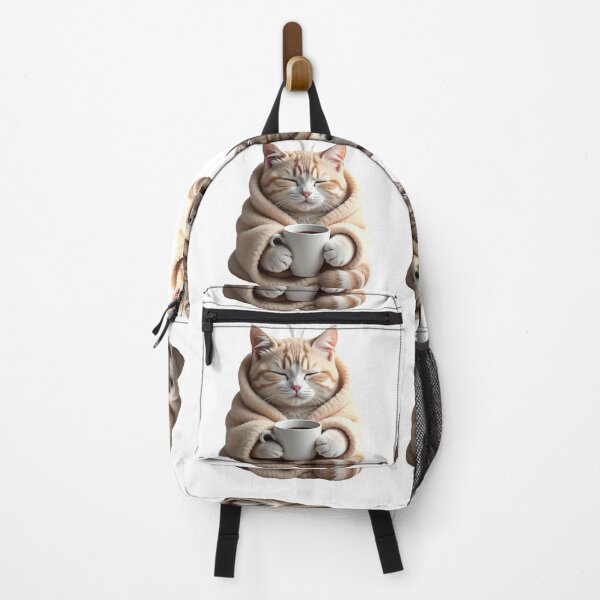 Item preview, Coffee Lover Cat designed and sold by AwesomeDigiShop.
