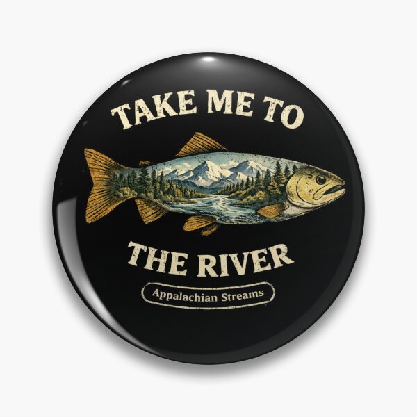 Item preview, • Take Me To The River Fly Fishing Shirt – Trout Angler Gift designed and sold by WildWonderfulWear.