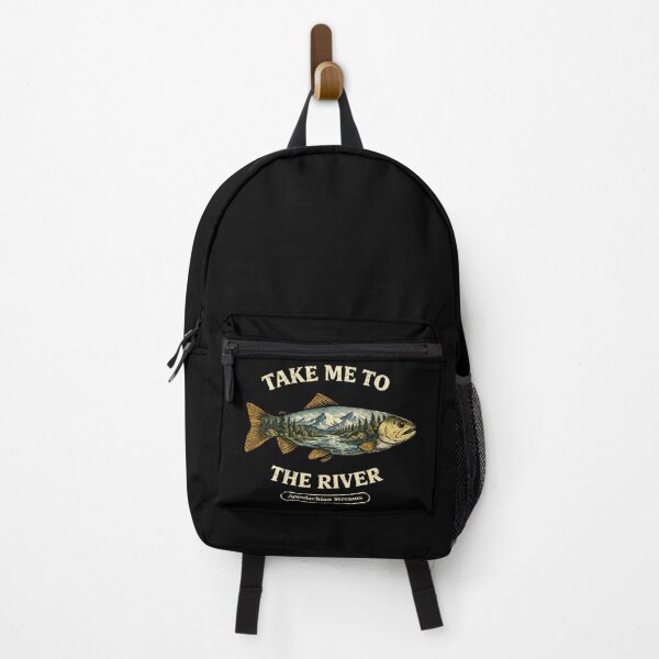 Item preview, • Take Me To The River Fly Fishing Shirt – Trout Angler Gift designed and sold by WildWonderfulWear.