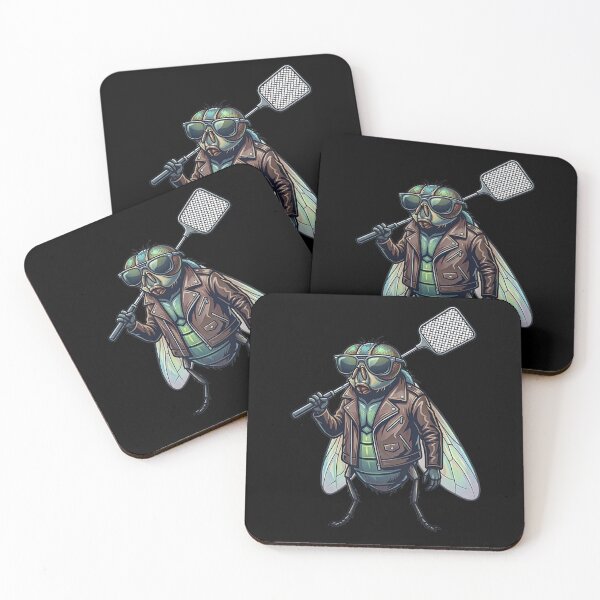 Item preview, Fly with fly swatter. designed and sold by ReneMM.