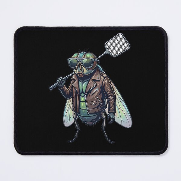 Item preview, Fly with fly swatter. designed and sold by ReneMM.