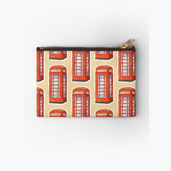 Item preview, London Red Phone Booth Sticker – Cute British Icon Design designed and sold by randomdesignsnearme.