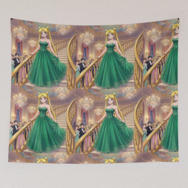 Item preview, Sailor Moon in Green designed and sold by Solace Sparkles.