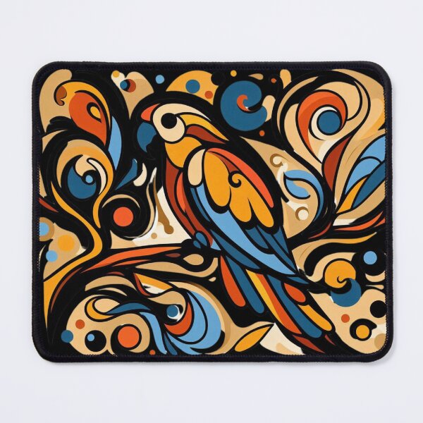 Item preview, Colorful Decorative Parrot Bird Art designed and sold by Szpaku desart .