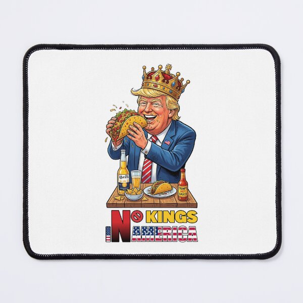 Item preview, NO KINGS IN AMERICAN - WHITE designed and sold by Marlon Oseguera.