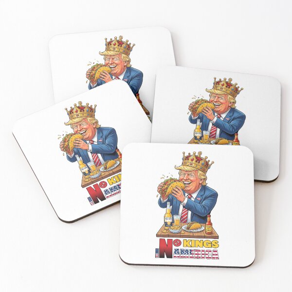 Item preview, NO KINGS IN AMERICAN - WHITE designed and sold by Marlon Oseguera.