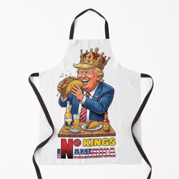 Item preview, NO KINGS IN AMERICAN - WHITE designed and sold by Marlon Oseguera.