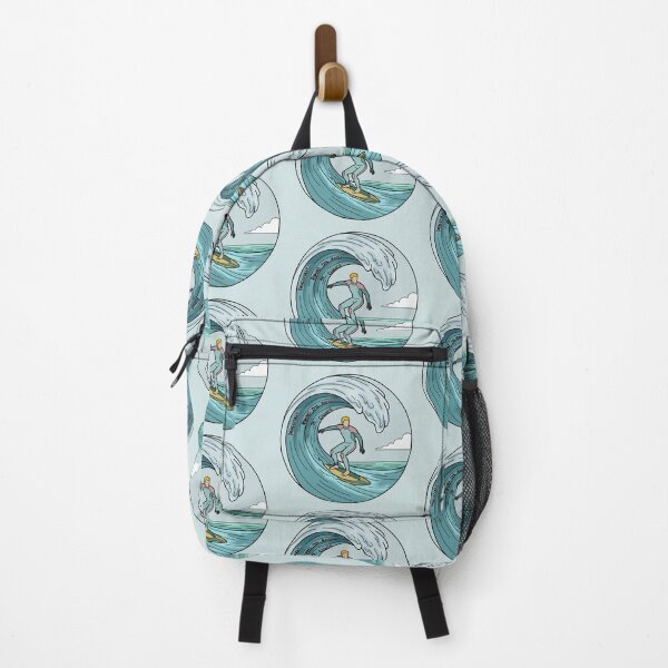 Item preview, Surfer riding the waves of change. designed and sold by The Curious Cow.