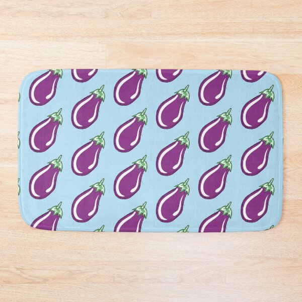 Item preview, Eggplant With blue background  designed and sold by missmann.