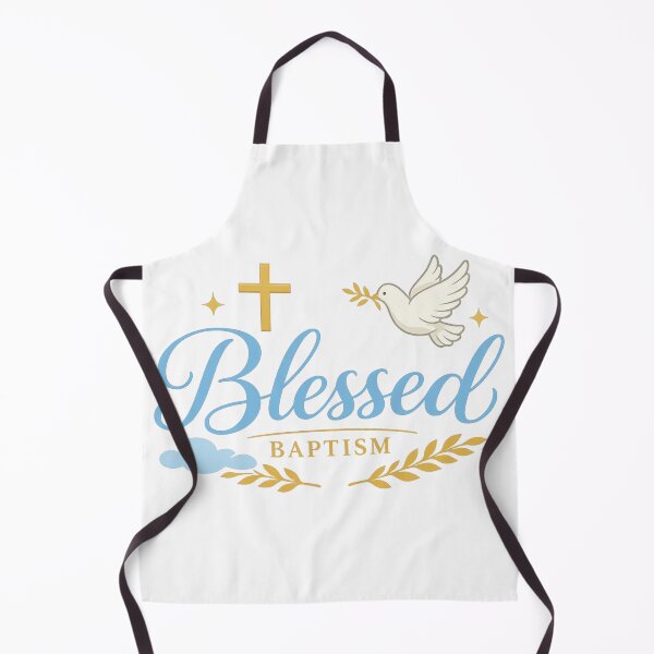 Item preview, Blessed Baptism Dove Cross Faith Design designed and sold by CLOUTKULT.