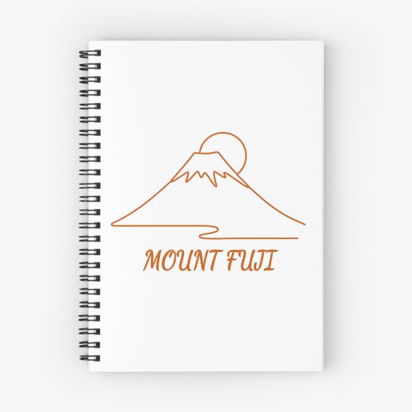 Item preview, Mount Fuji Japan Minimalist Boho Line Art designed and sold by Pansilu Designs.