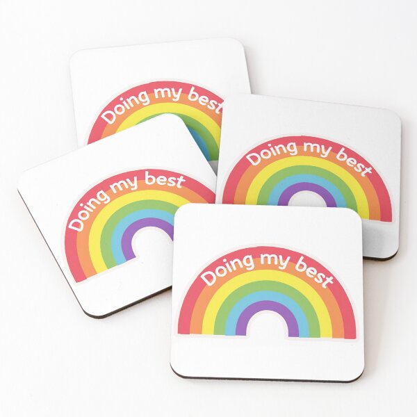 Item preview, Doing my best rainbow designed and sold by MendaciousMina.