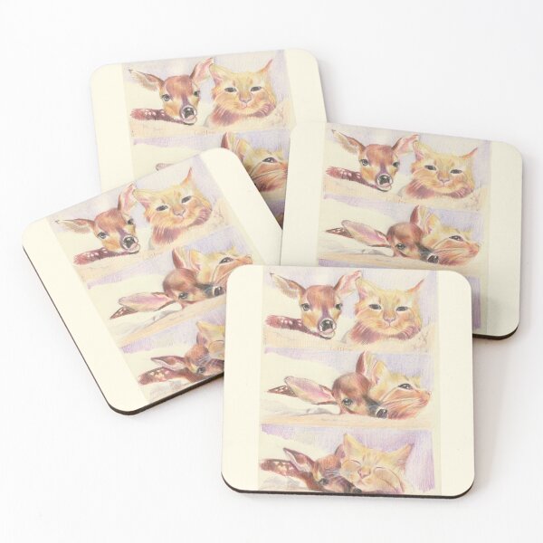Item preview, Cat and Deer designed and sold by loliton.
