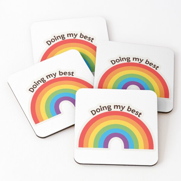 Item preview, Doing my best rainbow designed and sold by MendaciousMina.