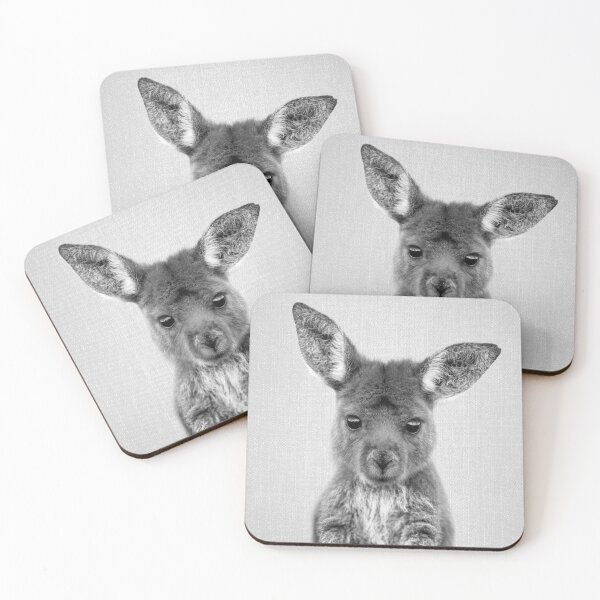 Item preview, Baby Kangaroo - Black & White designed and sold by galdesign.