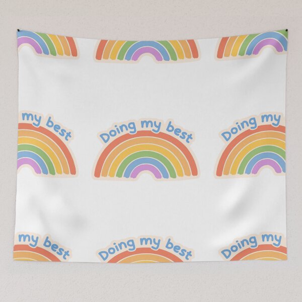 Item preview, Doing my best rainbow designed and sold by MendaciousMina.