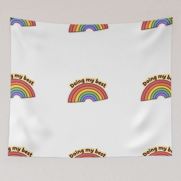 Item preview, Doing my best rainbow designed and sold by MendaciousMina.