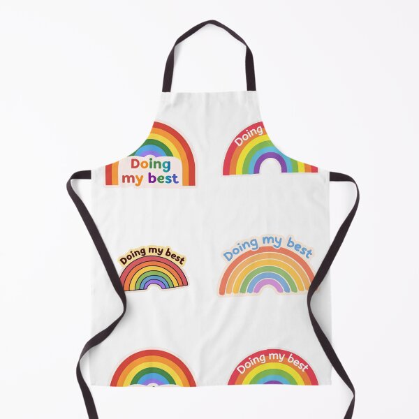 Item preview, Mini Doing my best rainbows sticker pack designed and sold by MendaciousMina.