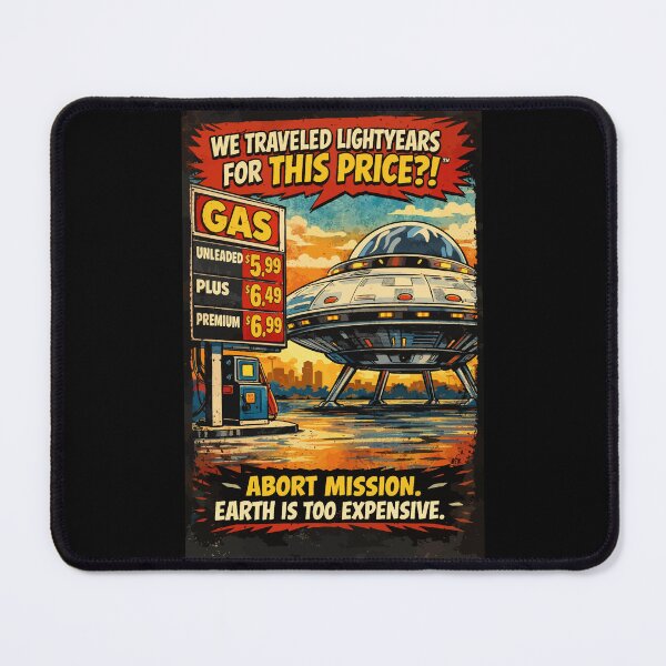 Item preview, UFO Comedy Design–  Vintage Comic Style designed and sold by RidaSalArt.