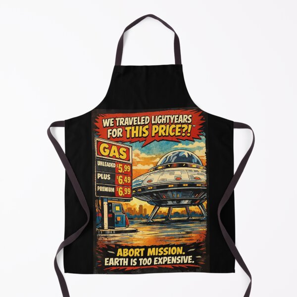 Item preview, UFO Comedy Design–  Vintage Comic Style designed and sold by RidaSalArt.