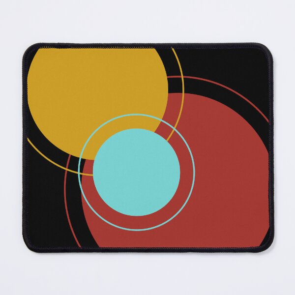 Item preview, Overlapping Circles - Bauhaus Mid Century Geometric Art 2 designed and sold by ZorianArt.