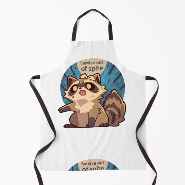 Item preview, Survive out of spite raccoon designed and sold by MendaciousMina.