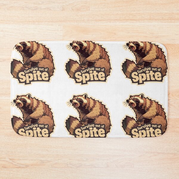 Item preview, Survive out of spite raccoon designed and sold by MendaciousMina.