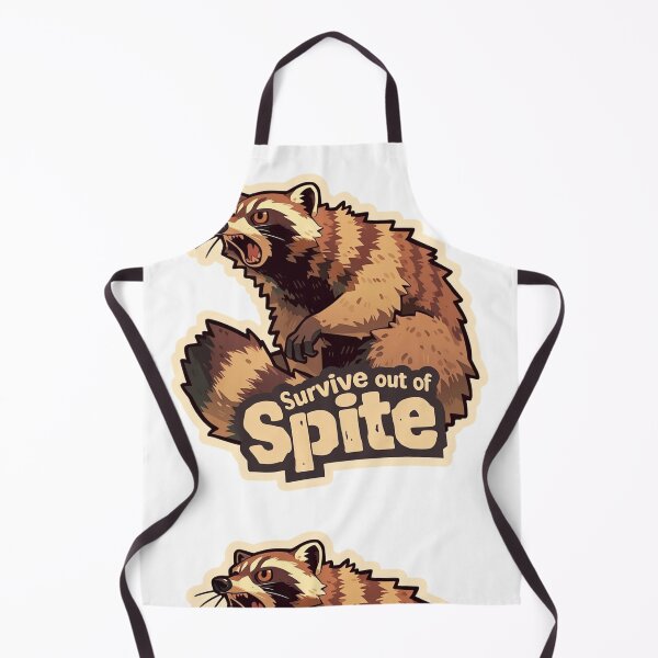 Item preview, Survive out of spite raccoon designed and sold by MendaciousMina.