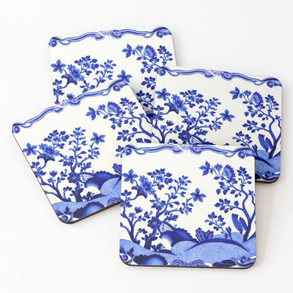 Item preview, Classic Chinoiserie Floral Pattern  designed and sold by TinCatOutPost.