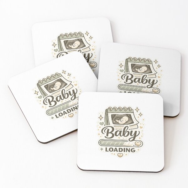 Item preview, Baby Loading Pregnancy Announcement Ultrasound Design designed and sold by CLOUTKULT.