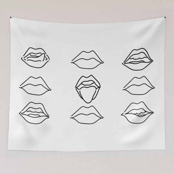 Item preview, Lip Pattern designed and sold by brookehthomson.