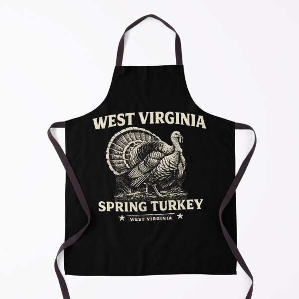 Item preview, West Virginia Spring Turkey Shirt – Vintage Distressed Gobbler Tee – Mountain State Hunting Shirt designed and sold by WildWonderfulWear.